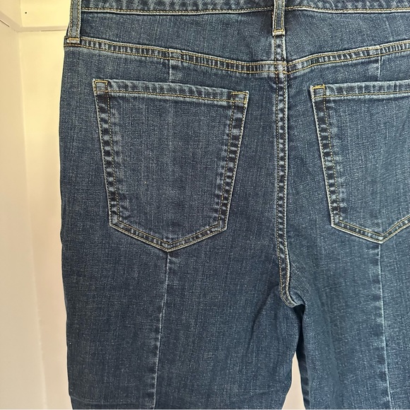 Anthropologie (ella moss) dark wash high rise skinny ankle Jean size 28 - Picture 7 of 7